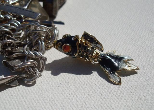 Eclectic "Catch All" Charm & Trinket Bracelets 3 via lilblueboo.com Eclectic "Catch All" Charm & Trinket Bracelets 3 via lilblueboo.com