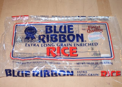 Rice bag / sack plastic belt - DIY Tutorial via lilblueboo.com