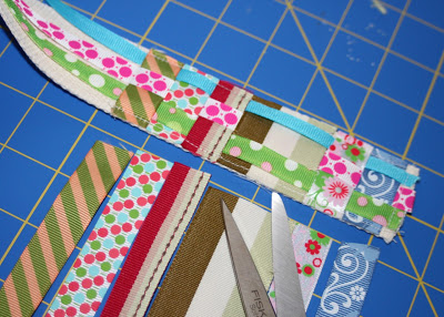 Scrap Ribbon Belt (A Tutorial) step 8 via lilblueboo.com