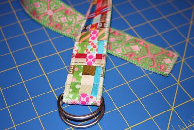 Scrap Ribbon Belt (A Tutorial) step finished via lilblueboo.com