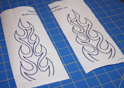 Flaming Pants tutorial step 2 via lilblueboo.com