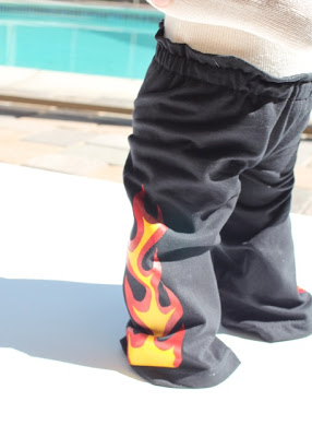 Flaming Pants tutorial step finished via lilblueboo.com