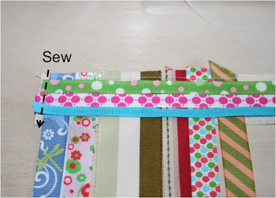 Scrap Ribbon Belt (A Tutorial) step 4 via lilblueboo.com