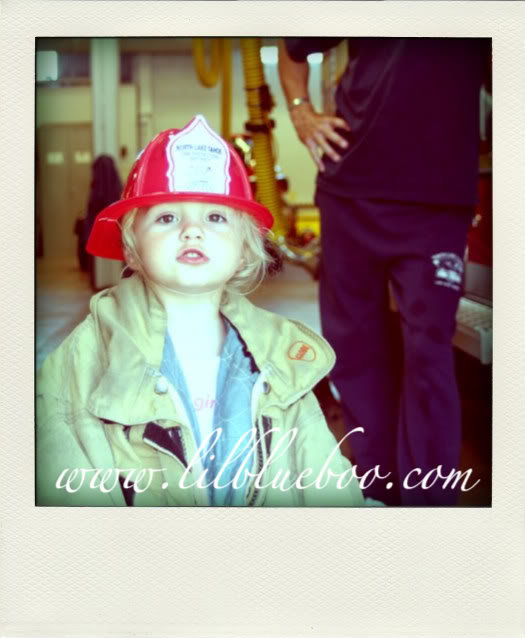 Poladroid a Photo Boo Fire Station via lilblueboo.com