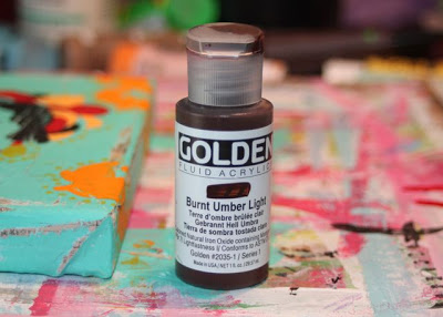 How to make a distressed folk art-style painting. DIY tutorial step 9 via lilblueboo.com