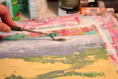 How to Fake a Landscape Painting (A Tutorial) step 11 via lillbueboo.com