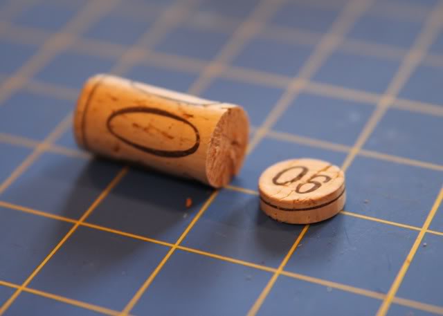 How to make mini stamps from wine corks 4 via lilblueboo.com