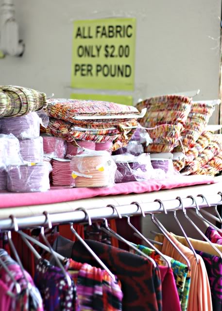 Fabric Shopping in L.A. - Ashley Hackshaw / Lil Blue Boo