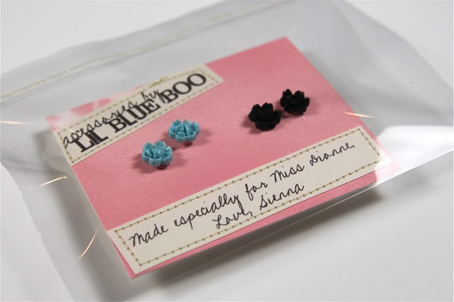 Earing Cabochon Accessories DIY Tutorial via lilblueboo.com