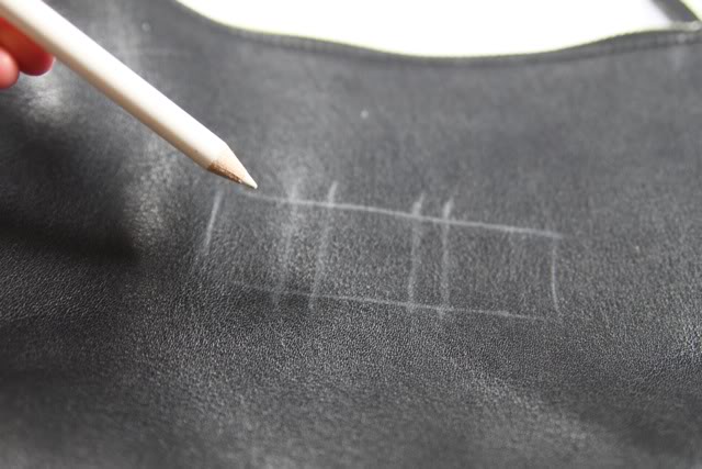 Painting a Monogram on Leather (A Tutorial) - Ashley Hackshaw