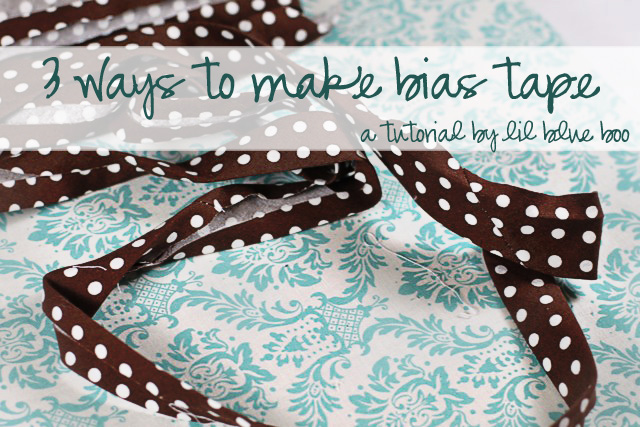 Six Bias Tape Tutorials, Blog