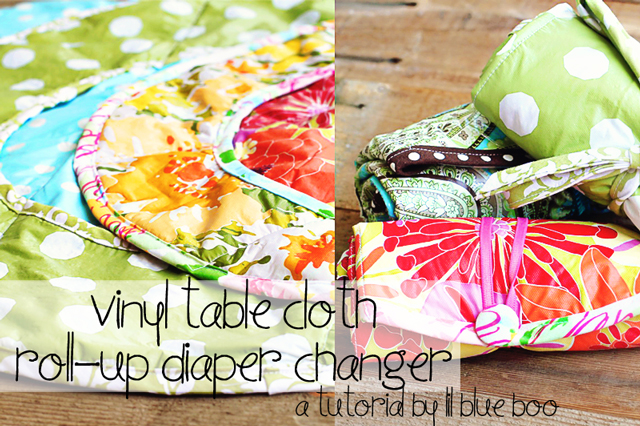 How to make a diaper changer (plus free pattern downloade) via lilblueboo.com