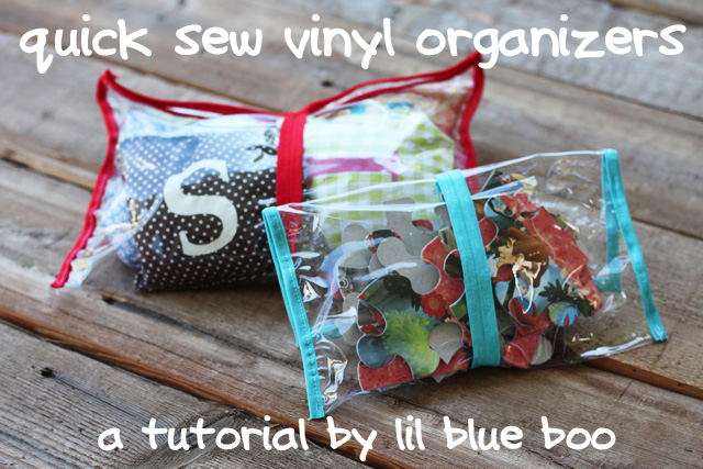 quick sew vinyl organizer 