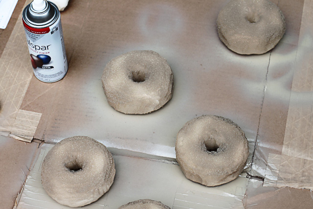 How to make toy donuts DIY Tutorial via lilblueboo.com