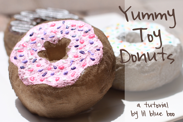 DIY Puffy Paint Donuts - With Love, Ima