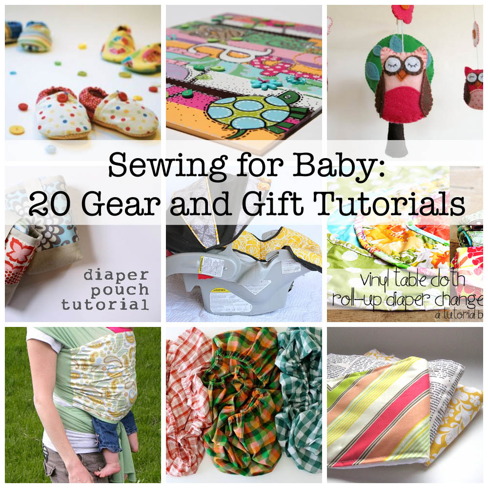 Sewing for Baby Tutorials and Ideas via lilblueboo.com