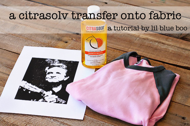 A Citra Solv Transfer onto Fabric (A Tutorial)