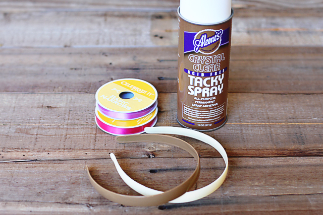 How To Make Ribbon Woven Headbands