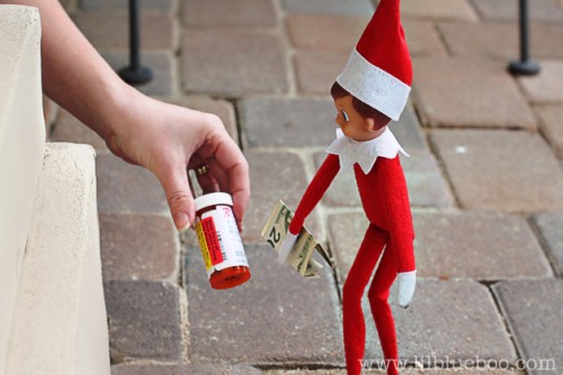 Naughty Elf on the Shelf Ideas