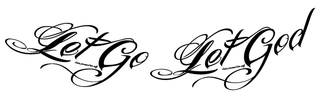 Let Go Let God Manifestation Tattoo  Conscious Ink