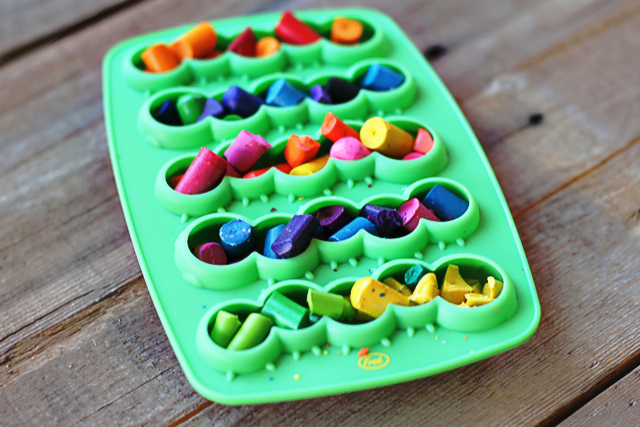 DIY Recycled Crayons - The Nourishing Gourmet