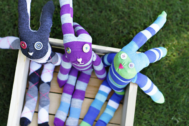 Diy sock stuffed animals sale