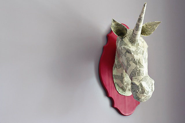 Paper Mache Animal Heads (A Tutorial)