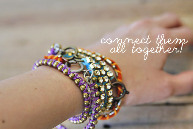 Easy Crocheted Bracelet - Create ♥ Nurture ♥ Heal ♥