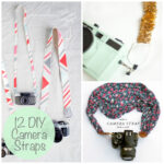 12 Awesome DIY Camera Strap Ideas via lilblueboo.com