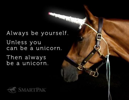 Always be a Unicorn via lilblueboo.com