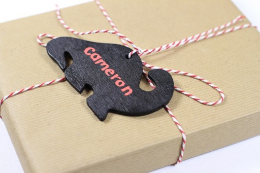 Chalkboard gift tags via lilblueboo.com