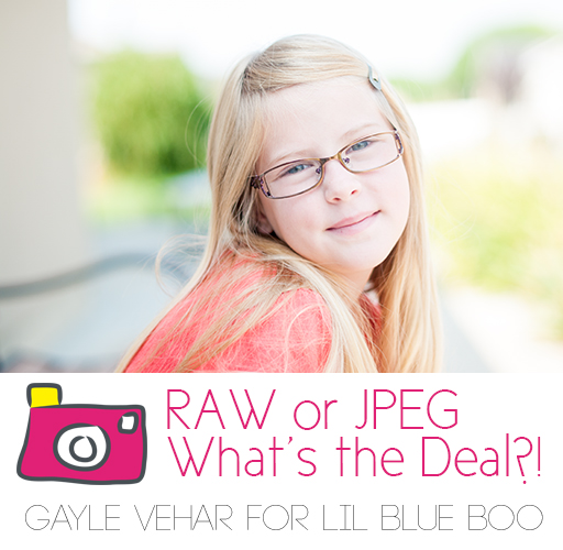 RAW or JPEG: What's the deal?!  #photography by Gayle vehar via lilblueboo.com