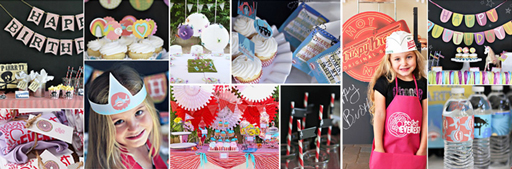 Party Printables 101 via lilblueboo.com