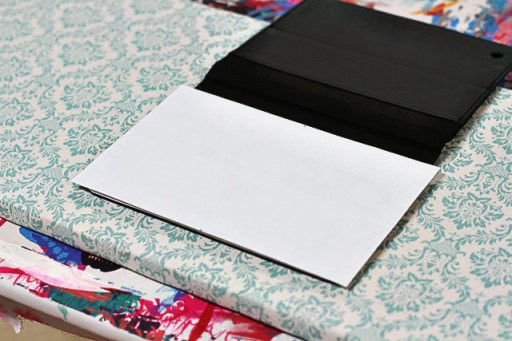 How to Make a DIY Instagram iPad Cover (step 3) via lilblueboo.com