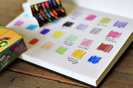 Naming Colors (the lil journal project) via lilblueboo.com