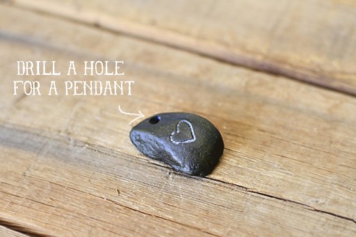 How To Drill a Hole in a Rock via lilblueboo.com