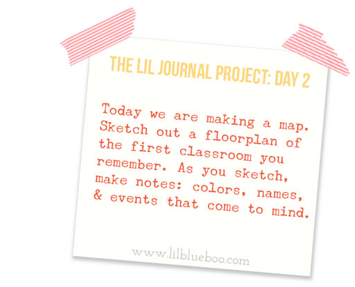 The Lil Journal Project | Day 2 via lilblueboo.com #theliljournalproject