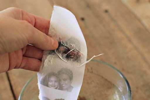 Packing Tape Transfers (removing paper) via lilblueboo.com