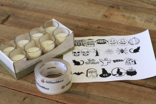 Glass Cling Supplies via lilblueboo.com