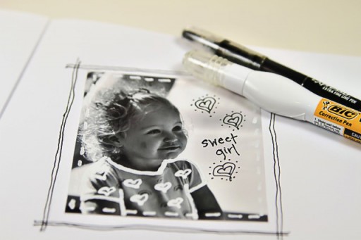 Photography Doodle Frames via lilblueboo.com #artjournaling #scrapbooking #theliljournalproject