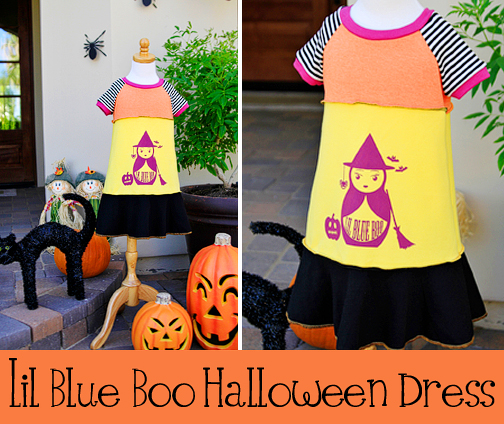 limited edition halloween dress via lilblueboo.com