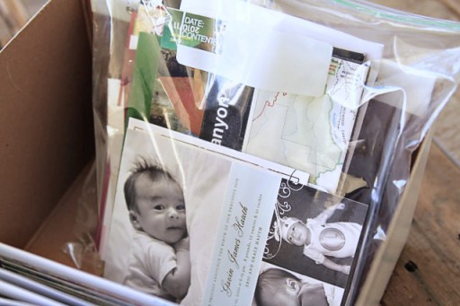 How to organize and store family memories via lilblueboo.com