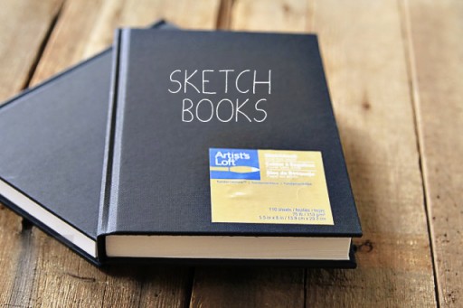 Where to buy small sketchbooks via lilblueboo.com