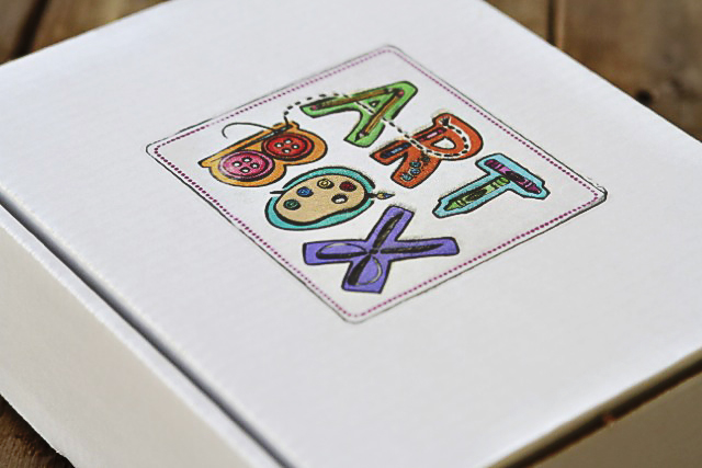 The Gift of Art (DIY Art Box and Free Artwork Download)