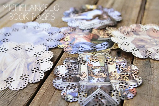 How to make your own doilies via lilblueboo.com #diy #doily #marthastewart