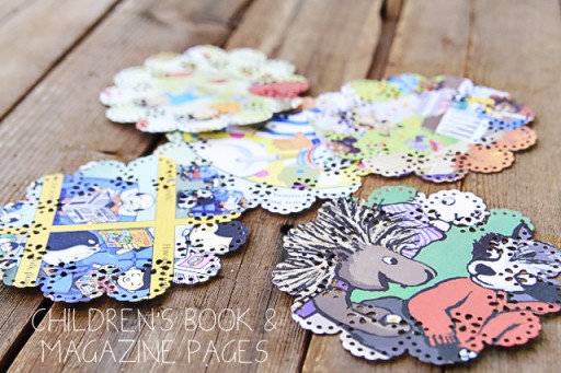 Recycled children's book ideas via lilblueboo.com #diy #recycled