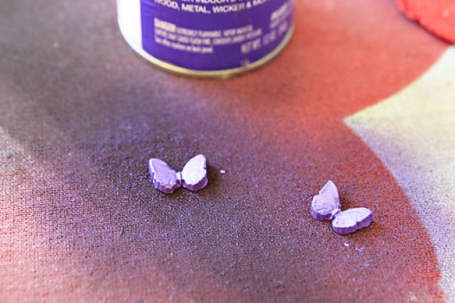 Painting Glue via lilblueboo.com