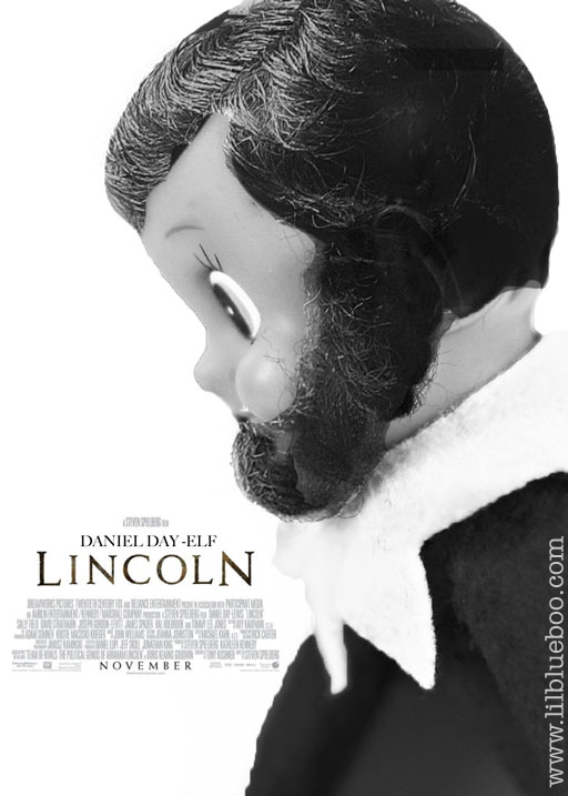 Lincoln Elf on the Shelf via lilblueboo.com