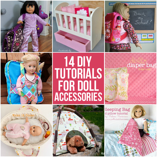 hydrogen anspore indsats 14 DIY Tutorials for Doll Accessories