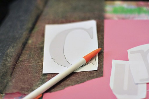 How to transfer letters via lilblueboo.com